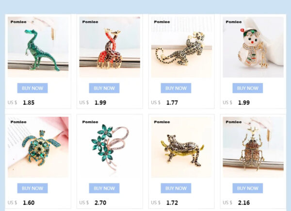 Pomlee 6-cats Standing Brooches For Women Animal Cats Family Friends Broches Fashion Bijouterie Broche Femme Bijoux De L
