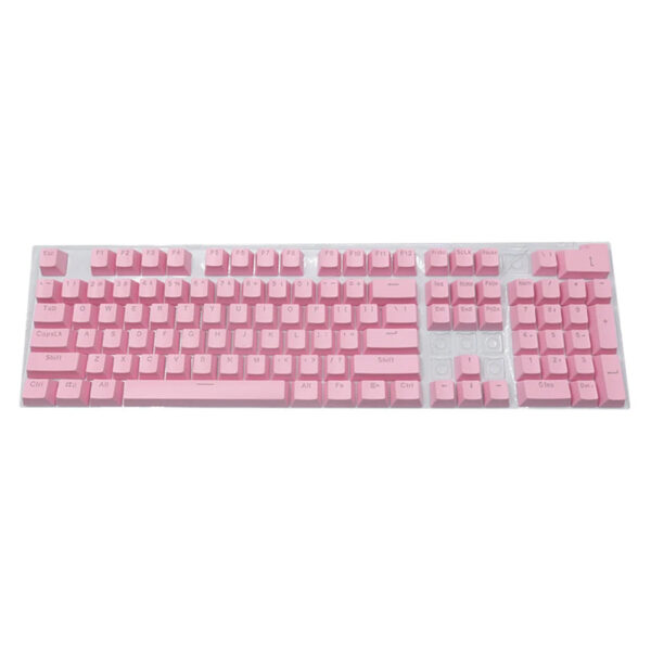 104pcs ABS Universal Mechanical Keyboard Keycaps Ergonomic Blank Keycaps For Cherry MX Keyboard Replacement Backlit Key