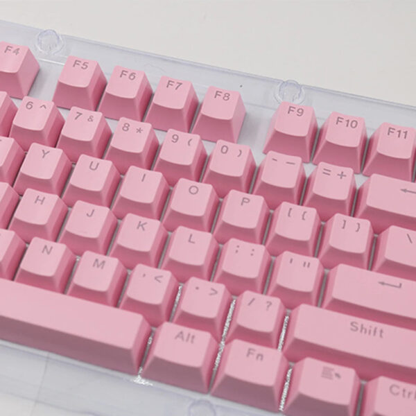 104pcs ABS Universal Mechanical Keyboard Keycaps Ergonomic Blank Keycaps For Cherry MX Keyboard Replacement Backlit Key