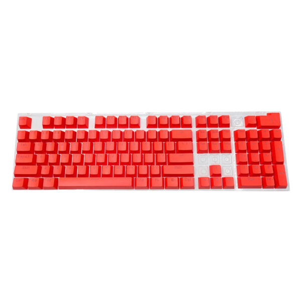 104pcs ABS Universal Mechanical Keyboard Keycaps Ergonomic Blank Keycaps For Cherry MX Keyboard Replacement Backlit Key