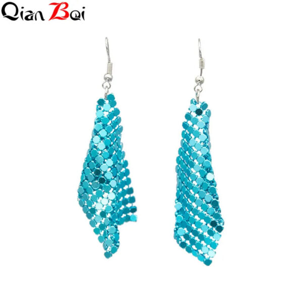 QianBei Long Dangle Earrings For Women Tassel Bohemia Earrings Fashion Bijouterie Hot Sale Fashion Jewelry
