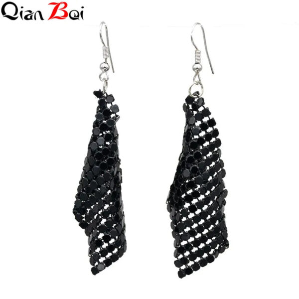 QianBei Long Dangle Earrings For Women Tassel Bohemia Earrings Fashion Bijouterie Hot Sale Fashion Jewelry