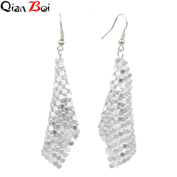 QianBei Long Dangle Earrings For Women Tassel Bohemia Earrings Fashion Bijouterie Hot Sale Fashion Jewelry