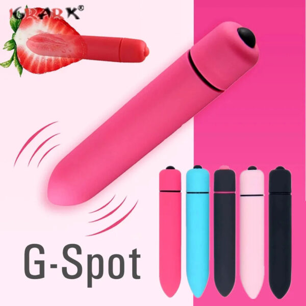 10 Speeds Mini Bullet Vibrator Vaginal Massage Dildos Sex Toys For Women Adult Games AV Stick Erotic Product Clitoris St