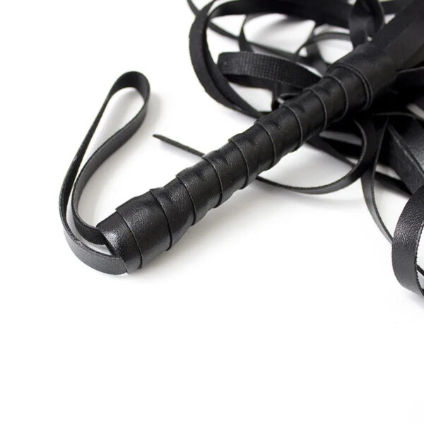 44cm PU Leathe Whip Sex Spanking BDSM Bondage Handle Lash Gay Fetish Horse Adult Erotic Toys For Adults