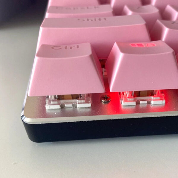 104pcs ABS Universal Mechanical Keyboard Keycaps Ergonomic Blank Keycaps For Cherry MX Keyboard Replacement Backlit Key