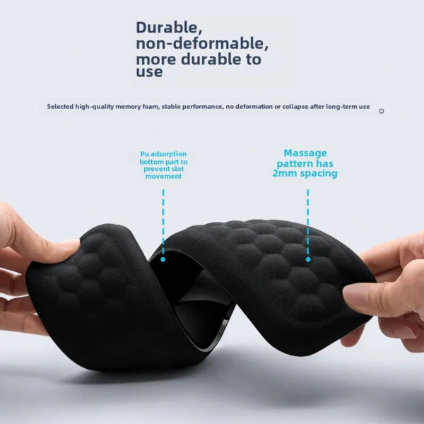 Keyboard mouse wrist rest ergonomic office typing protect relax wrist memory foam mouse pad computer notebook mouse pad