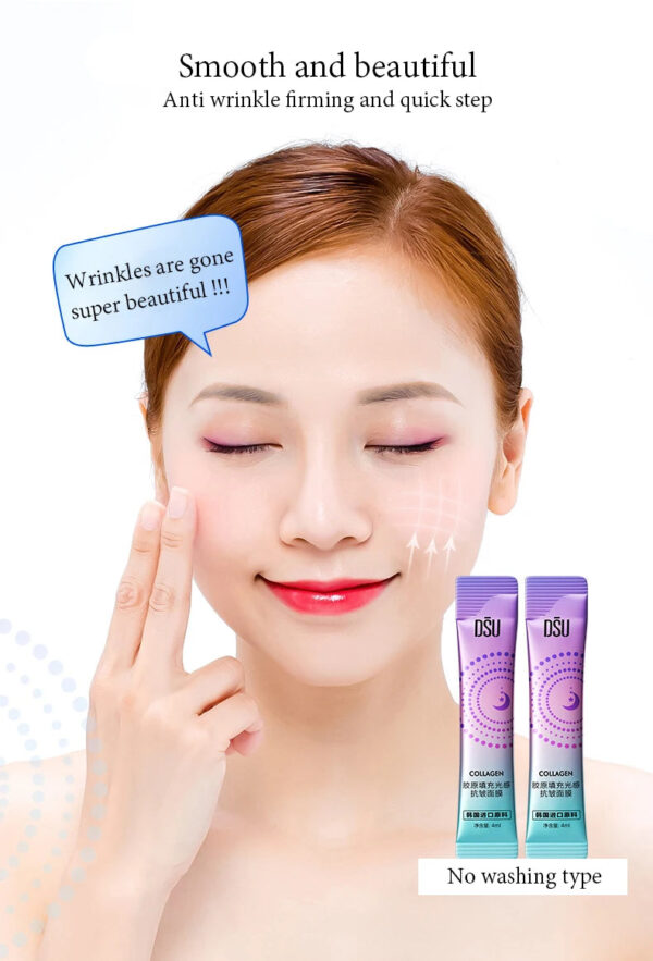 30pcs Anti Wrinkle Sleeping Facial Masks Moisturizing Firming Collagen Masks skincare Korean Face Mask Facial Skin Care
