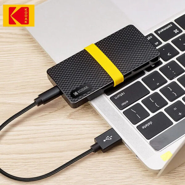 Kodak X200 Portable SSD 2TB 1TB USB 3.1 Type C External Drive Hard Disk 512GB 256GB Solid State Drive For PS4 Laptop Mac