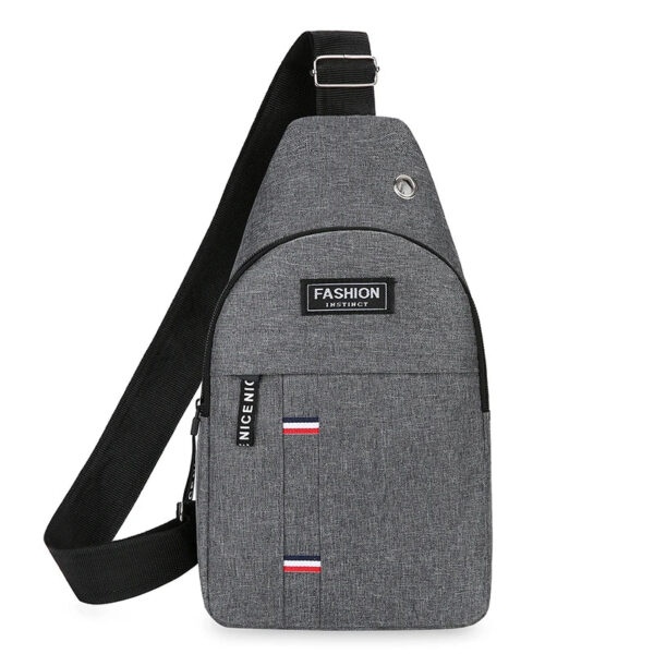 Chest Bag Men's One Shoulder Crossbody Bag Large Capacity Outdoor Sports And Leisure Fashion Small Shoulder Bag Large Ca