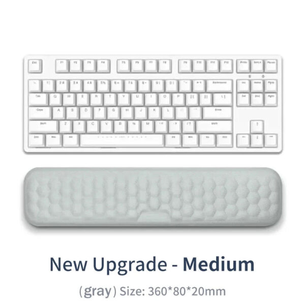 Wrist Mouse & Keyboard Protection Rest Pad Massage Texture For PC Laptop Gaming Office Keyboard Mouse Stand Memory Cotto
