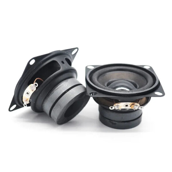 2Pcs 2 Inch 4 Ohm 10W Speakers Audio Portable Full Range Sound Dual Magnetic Loudspeaker DIY Home Theater Sound System S