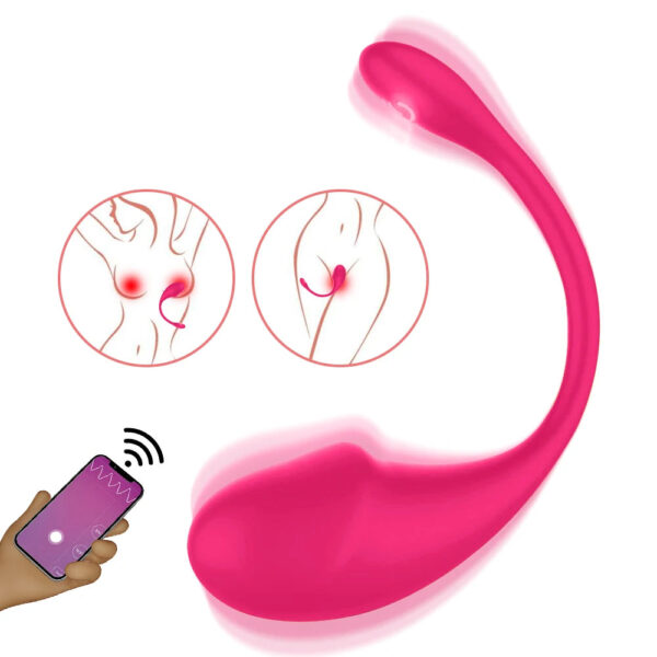 Wireless Vibration Love Egg Vibrator Vaginal G Spot Vibrating Stimulator Wearable Bluetooth APP Control Sex Toys For Adu