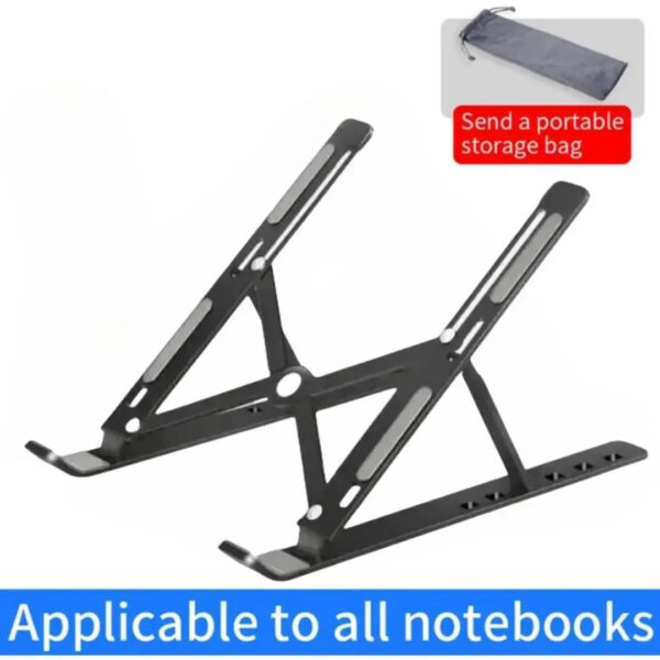 Portable Laptop Stand Aluminum Notebook Support Computer Bracket Macbook Air Pro Holder Accessories Foldable Lap Top Bas