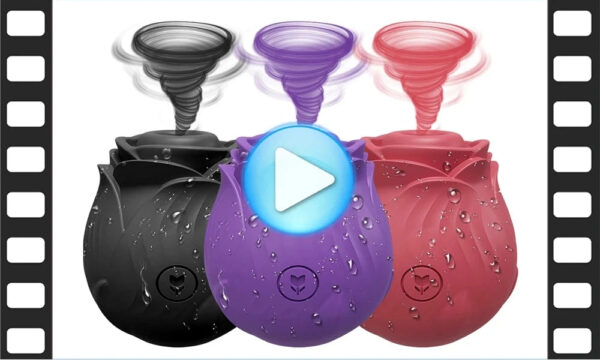 Sucking Rose-Toys Vibrator for Women Tongue Licking Oral Nipple Clitoris Vacuum Stimulator Female Sex Toys Goods for Adu