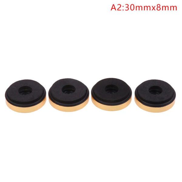 4Pcs Speaker Spikes Stand Feets Audio Active Speakers Repair Parts Accessories DIY For Home Theater Sound System