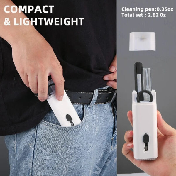 7-in-1 Cleaner Kit Computer Keyboard Cleaner Brush Kit Earphone Cleaning Pen For AirPods Headset Phone Clean Tools Keyca