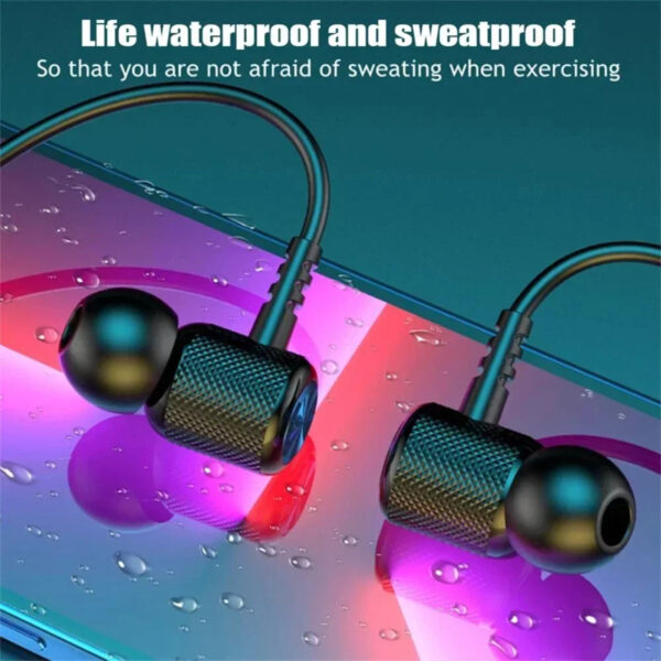 K58 Wireless Headphones Bluetooth Neckband Magnetic Earphones Sport Running Earbuds Waterproof Bluetooth 5.0 Headset Wit