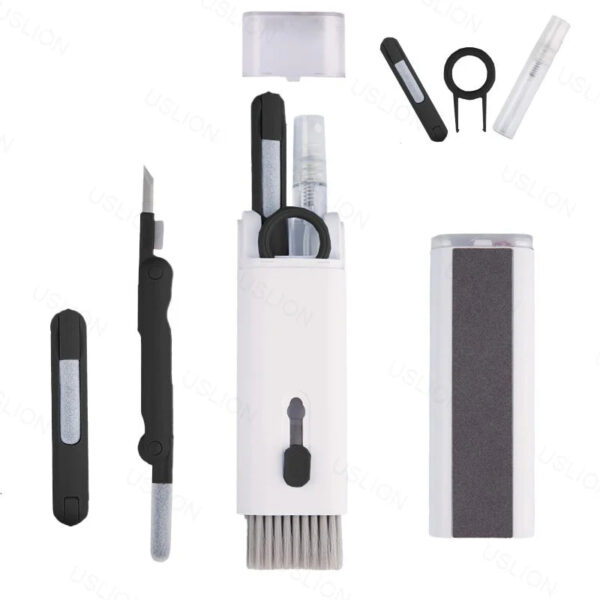 7-in-1 Cleaner Kit Computer Keyboard Cleaner Brush Kit Earphone Cleaning Pen For AirPods Headset Phone Clean Tools Keyca