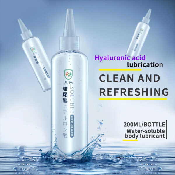 Anal Lubrication Water-based Sex lubricant 200ml Love Gel Sex lube Couples Gay Vaginal Orgasm Oil Sex Masturbation Lubri