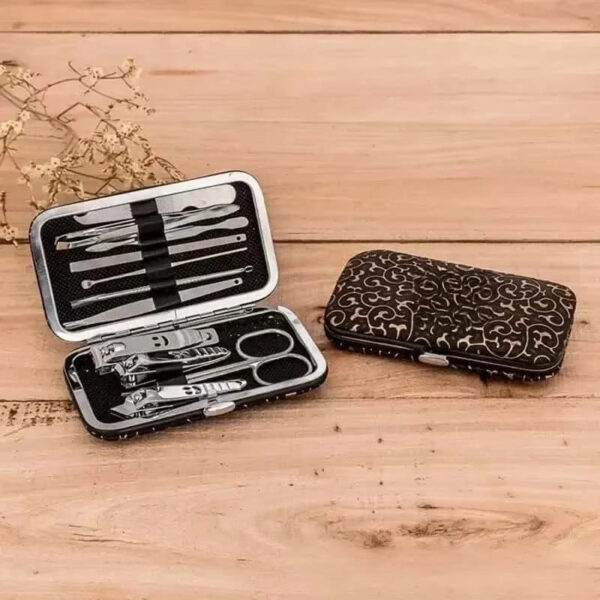 1 Set of 11 Happy Face Nail Tools Nail File Nail Scissors Set