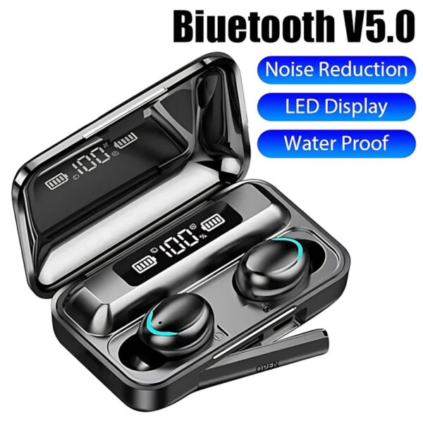 NEW F9 Upgrade TWS Bluetooth Earphones Wireless Headphone 9D Stereo Sports Waterproof Earbuds Headset With Microphone Fo