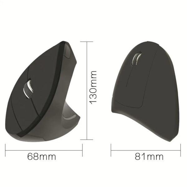 Vertical Wireless USB Mouse Ergonomic Rechargeable Portable PC Gamer For Computer Laptop Notebook Mause Gaming Accessori