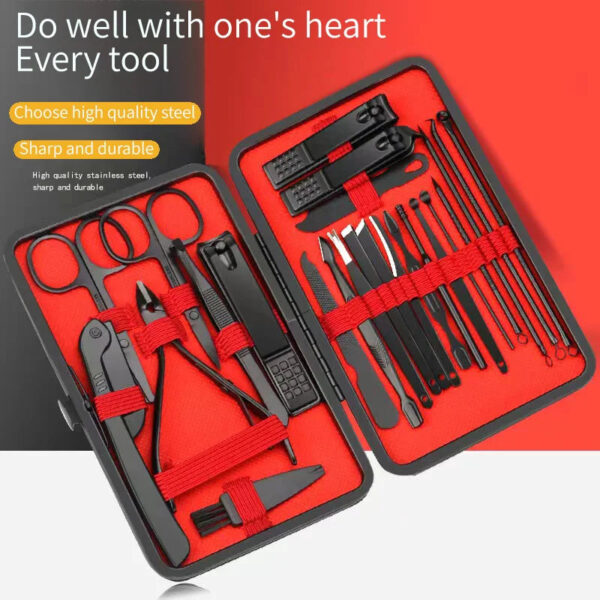 Nail Clipper Set Set Convenient Beauty Tools Nail Clipper Manicure Nail Trimmer Pedicure Knife Ear Peeling Knife Nail Ma