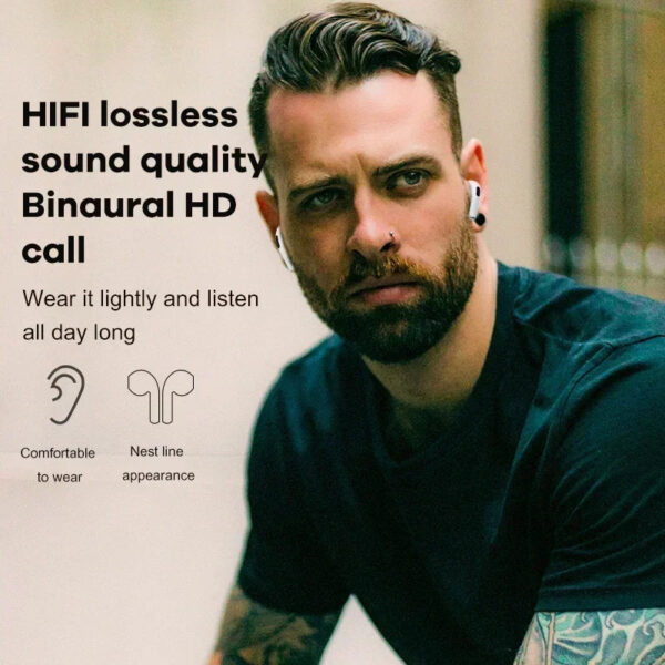 NEW Original Air Pro 6 TWS Wireless Headphones Fone Bluetooth Earphones Mic Pods In Ear Earbuds Earbuds Sport Headset Fo