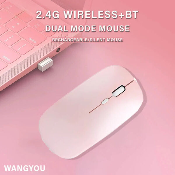 Wireless BT Mouse Ergonomic Mouse Suitable For Laptops Ipads Tablets Laptops Mobile