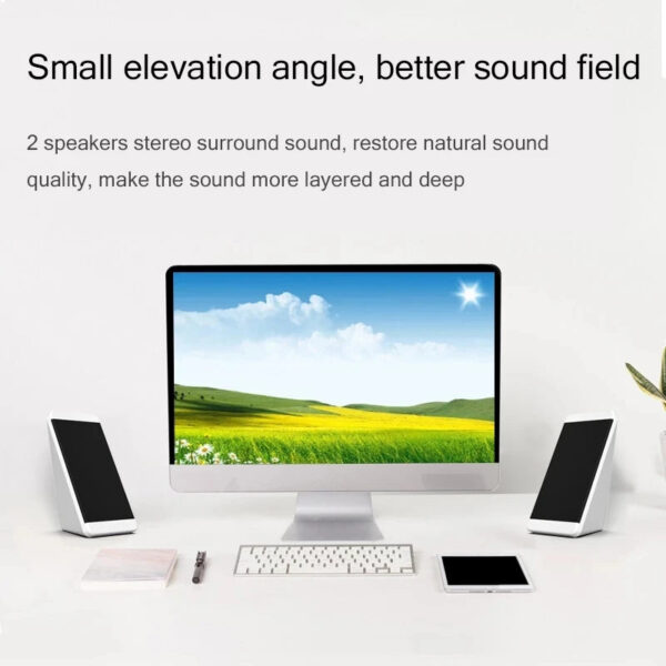 Computer Speaker PC Sound Box Music For Laptop Caixa De Som Portable USB Stereo Audio System Bocina Baffle Acoustics Baf