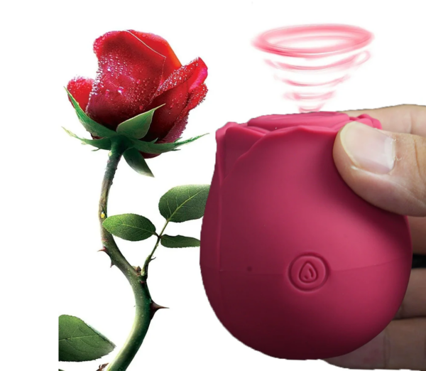 Rose Shape Vagina Sucking Vibrator Intimate Good Nipple Sucker Oral Licking Clitoris Sex Stimulator G Spot Vibrators for