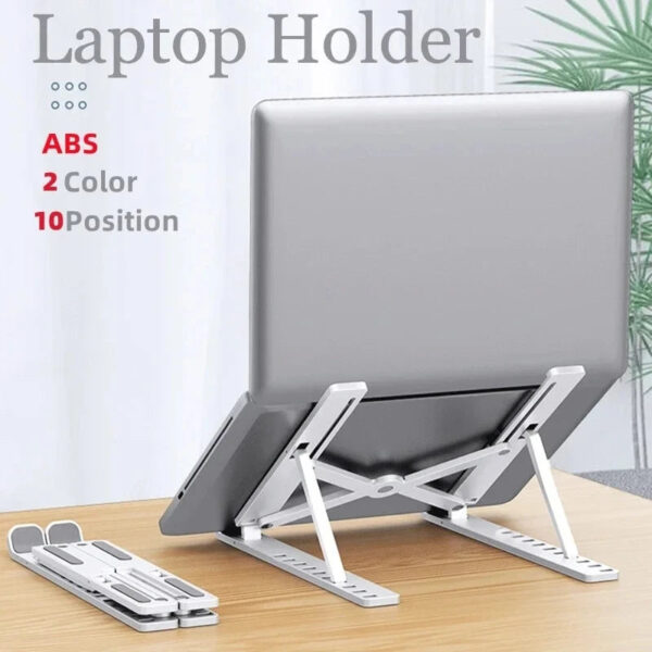 Foldable Laptop Stand Adjustable Portable Notebook Bracket Support Base ABS Holder For Macbook Air Pro Accessories Conve