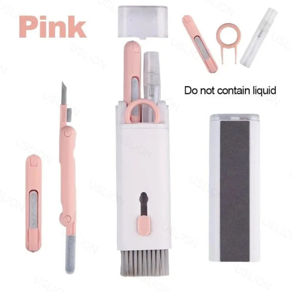 7-in-1 Cleaner Kit Computer Keyboard Cleaner Brush Kit Earphone Cleaning Pen For AirPods Headset Phone Clean Tools Keyca