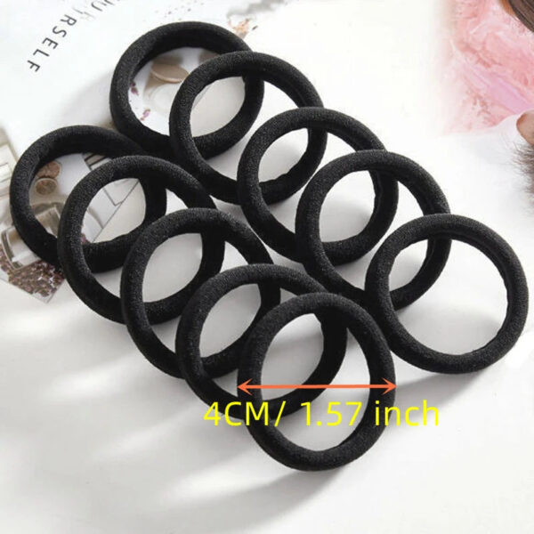 Four Seasons hair accessories for girls Women's High Elastic Simple Fashionable Harmful Headband Horsetail Hair Rope hai