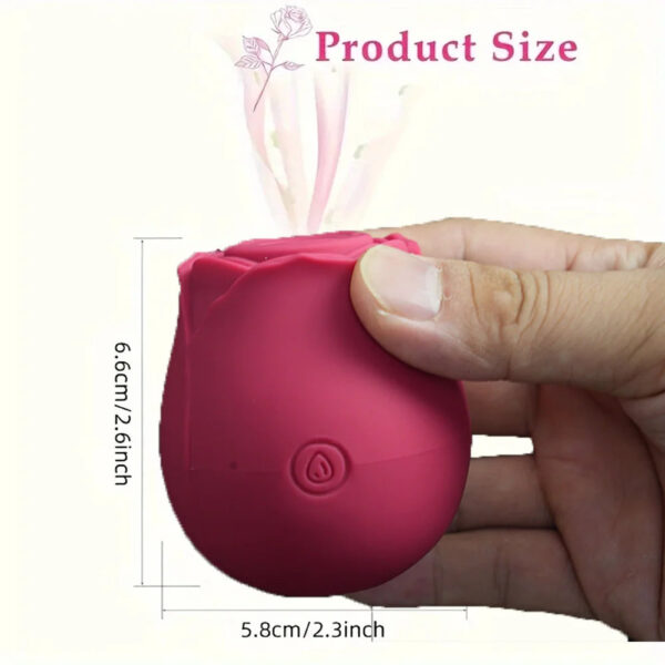 Rose Shape Vagina Sucking Vibrator Intimate Good Nipple Sucker Oral Licking Clitoris Sex Stimulator G Spot Vibrators for