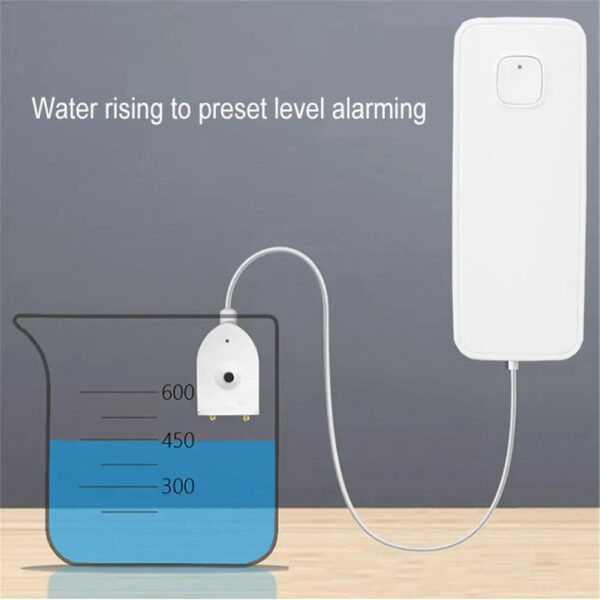 Tuya Smart Flood Leakage Sensor Remote Monitor WiFi Water Overflow Level Detector Water Leak Sensor Security Sound Alarm