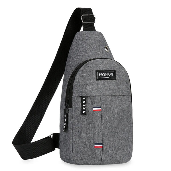 Chest Bag Men's One Shoulder Crossbody Bag Large Capacity Outdoor Sports And Leisure Fashion Small Shoulder Bag Large Ca