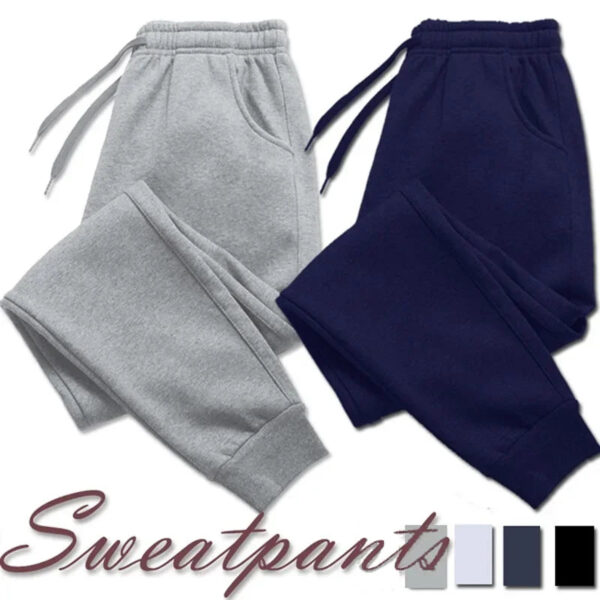 Solid Sports Pants Autumn Winter Unisex Leisure Pants Loose Hip Pop Jogging Pants Casual Outdoors Street Style Trousers