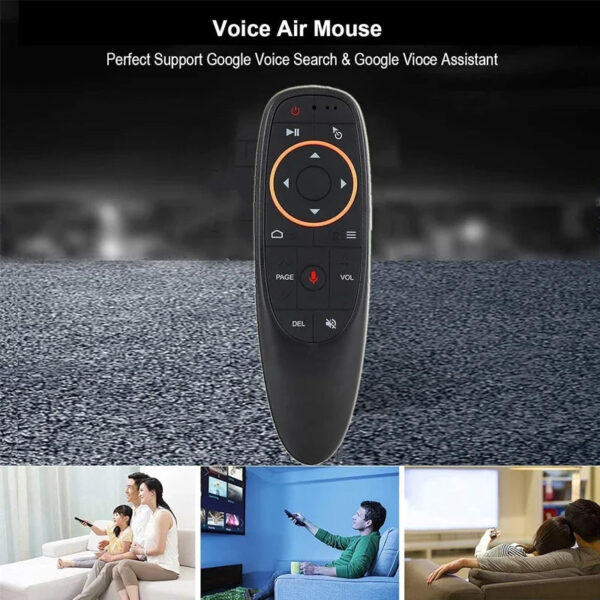 G10S Mouse Remote Control Voice Remote Control 2.4G RF USB Wireless Remote Control With 6-axis Gyroscope For PC Smart An