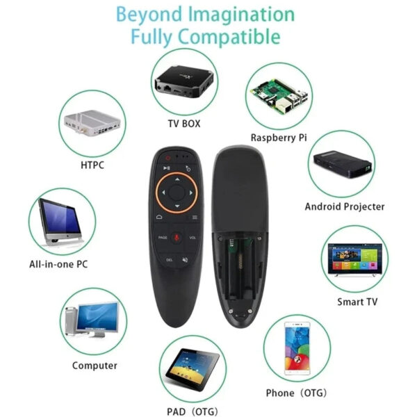 G10S Mouse Remote Control Voice Remote Control 2.4G RF USB Wireless Remote Control With 6-axis Gyroscope For PC Smart An