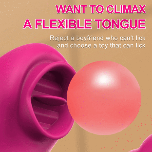 Tongue Licking Vibrator 2 In 1 Adult Women Sex Toys Dildos Vibrators Clitoris Stimulator With 20 Speeds Vibrators Sex Pr