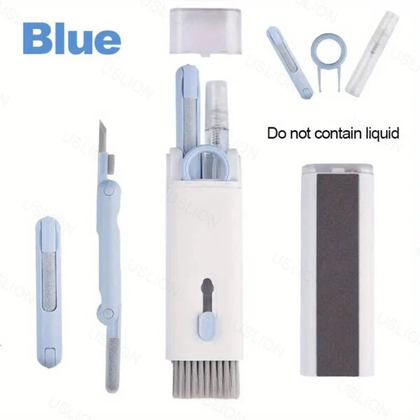 7-in-1 Cleaner Kit Computer Keyboard Cleaner Brush Kit Earphone Cleaning Pen For AirPods Headset Phone Clean Tools Keyca