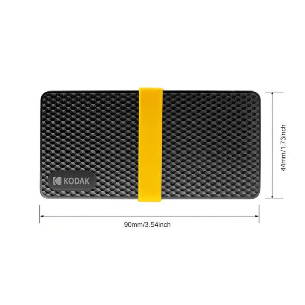 Kodak X200 Portable SSD 2TB 1TB USB 3.1 Type C External Drive Hard Disk 512GB 256GB Solid State Drive For PS4 Laptop Mac