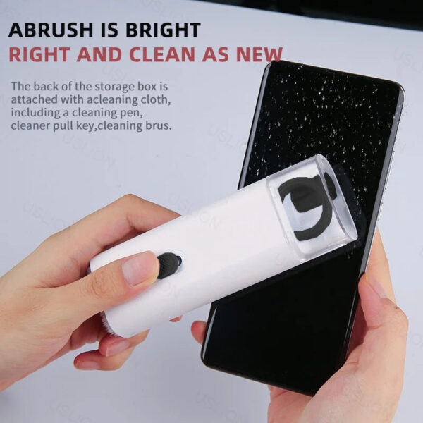 7-in-1 Cleaner Kit Computer Keyboard Cleaner Brush Kit Earphone Cleaning Pen For AirPods Headset Phone Clean Tools Keyca