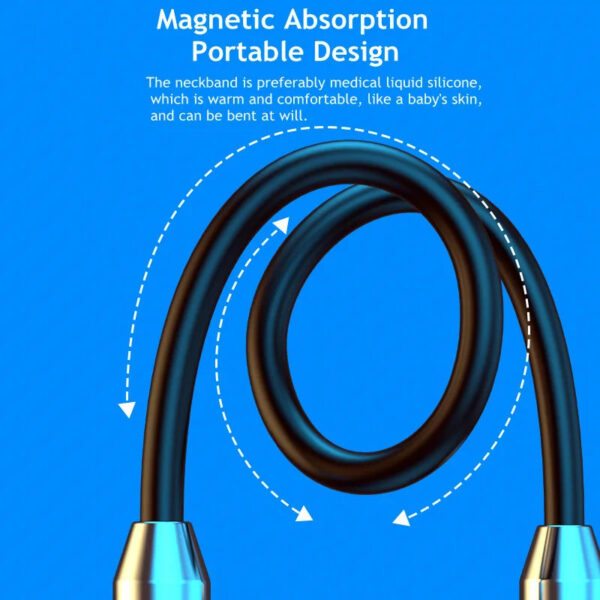 # Hanging Neck Wireless Bluetooth Headset Magnetic Suction Wireless Headphones Stereo Noise Reduction Sports Bluetooth E