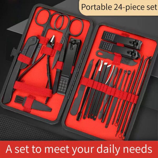 Nail Clipper Set Set Convenient Beauty Tools Nail Clipper Manicure Nail Trimmer Pedicure Knife Ear Peeling Knife Nail Ma
