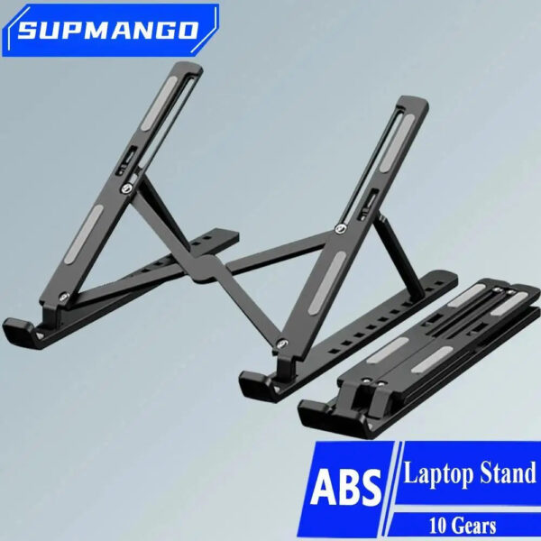 Foldable Laptop Stand Adjustable Portable Notebook Bracket Support Base ABS Holder For Macbook Air Pro Accessories Conve