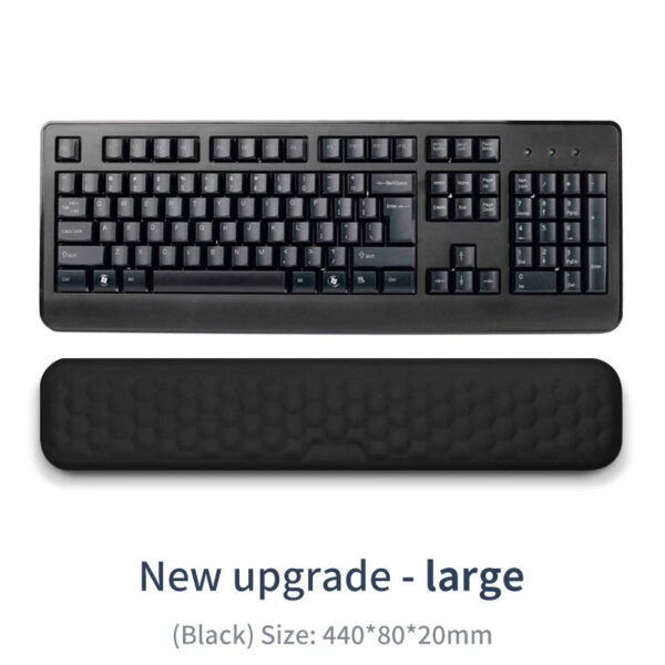 Wrist Mouse & Keyboard Protection Rest Pad Massage Texture For PC Laptop Gaming Office Keyboard Mouse Stand Memory Cotto