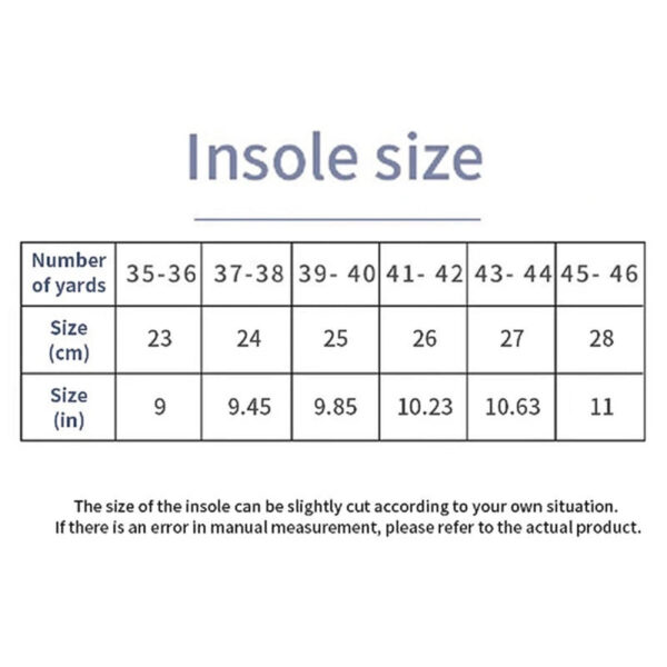 Sports Insole 4D Cloud Style Sweat Absorbing Breathable Thickened Shock Absorption Super Soft and Comfortable Elastic In
